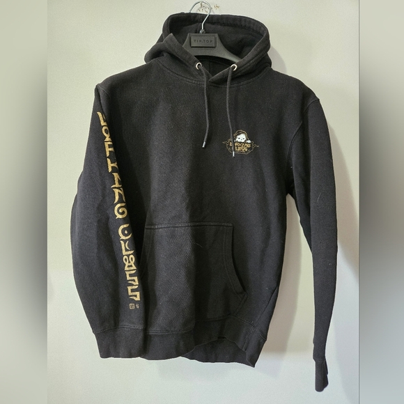 LURKING CLASS Black Grim Reaper Graphic Hoodie. Size Mens Medium - Picture 3 of 12